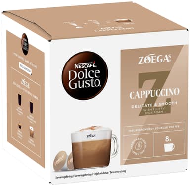NESCAFÉ Dolce Gusto Zoégas Cappuccino kaffekapsler (16-pk)