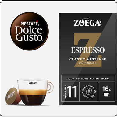 NESCAFÉ Dolce Gusto Zoégas Espresso kaffekapsler (16-pk)
