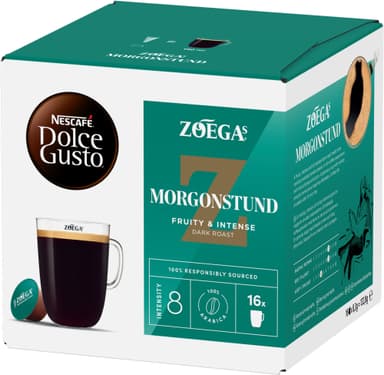 NESCAFÉ Dolce Gusto Zoégas Morgonstund kaffekapsler (16-pk)