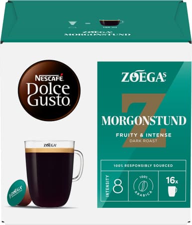 NESCAFÉ Dolce Gusto Zoégas Morgonstund kaffekapsler (16-pk)