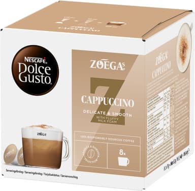 NESCAFÉ Dolce Gusto Zoégas Cappuccino kaffekapsler (16-pk)