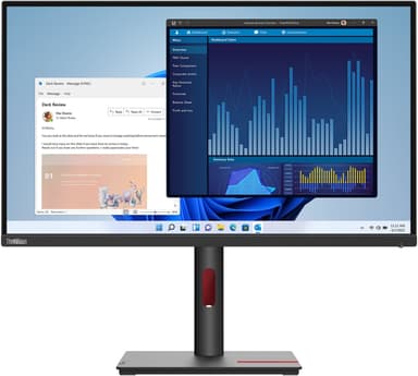 Lenovo ThinkVision T27p-30 27" LCD skjerm 63A9GAT1EU (sort)