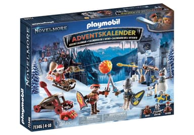 Playmobil Adventskalender Novelmore - Kamp i snøen (71346)