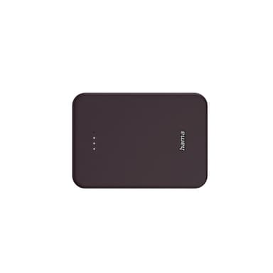 Hama Powerbank Colour 10 10000mAh USB-C+USB-A Plomme