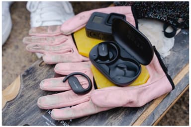 JLab Jbuds Open Sport 2 helt trådløse in-ear hodetelefoner (sort)