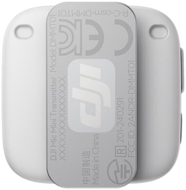 DJI Mic Mini lavaliermikrofon (hvit)