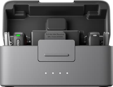 DJI Mic Mini lavaliermikrofon, mottaker og ladesett