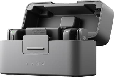 DJI Mic Mini lavaliermikrofon, mottaker og ladesett