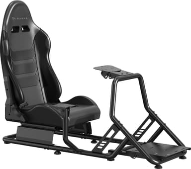 Piranha racingsimulator cockpit (sort)