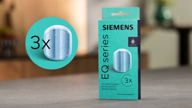 Siemens Espresso EQ Series Calc'nClean avkalkningstabletter TZ80002B