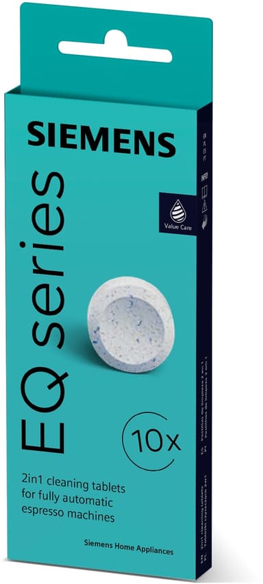 Siemens Espresso EQ Series Calc'nClean rensetabletter TZ80001B