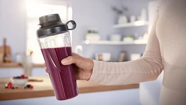 Bosch VitaPower Series 2 miniblender MMB2111T (hvit/stål)