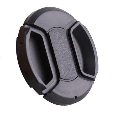 Universelt objektivdeksel med stropp for Canon Nikon Sony Pentax speilreflekskameraer 77 mm