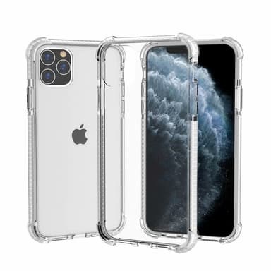 Gjennomsiktig støtsikker mobildeksel til iPhone 14 Pro Gjennomsiktig iPhone 14 Pro