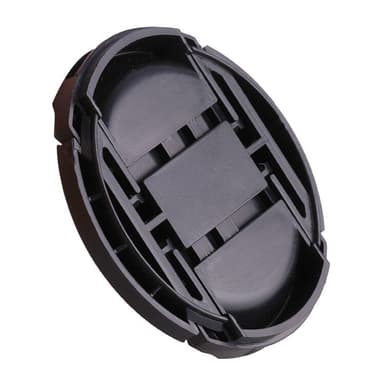 Universelt objektivdeksel med stropp for Canon Nikon Sony Pentax speilreflekskameraer 58 mm