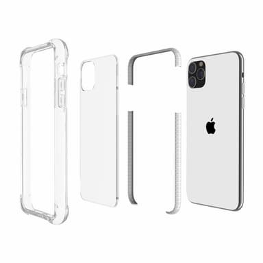Gjennomsiktig støtsikker mobildeksel til iPhone 14 Pro Gjennomsiktig iPhone 14 Pro