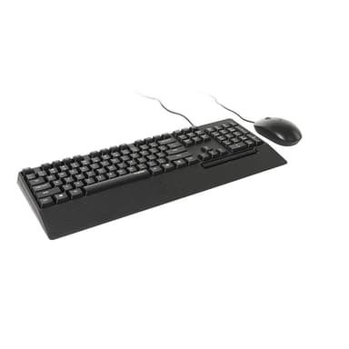 RAPOO Keyboard/Mice Set NX2000 Wired Black