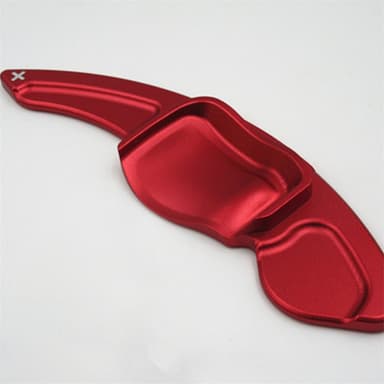 Rattet Paddle Shifter Extension 1-par – Kompatibel med Volkswagen Golf 6, GTI og R20 Rød