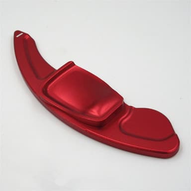 Rattet Paddle Shifter Extension 1-par – Kompatibel med Volkswagen Golf 6, GTI og R20 Rød