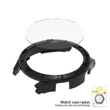 Beskyttelsesdeksel til Samsung Galaxy Watch 5 Pro 45 mm Sort