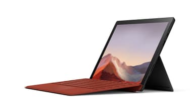 Microsoft Keyboard Surface Pro Type deksel Magnetisk, Tastaturoppsett Qwerty, Poppy Red, 310 g