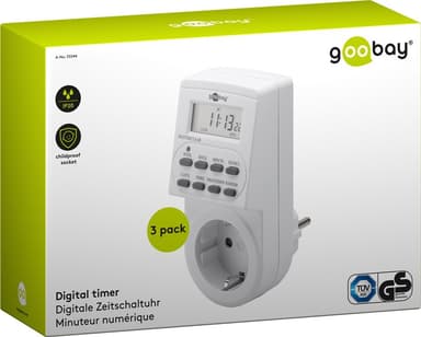3 stk  Digital timer