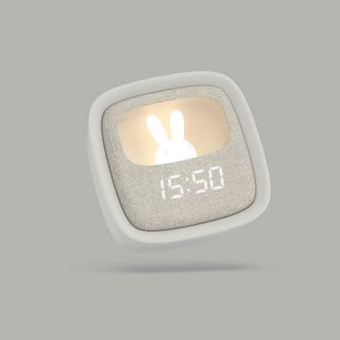 Vekkerklokke med Lys Billy Clock Grå