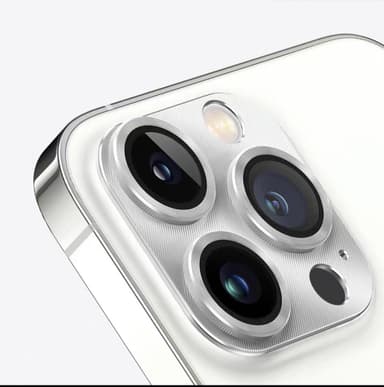 iPhone kamerabeskyttelse Sølv