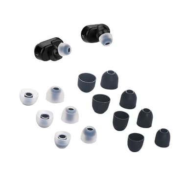 7 par øreputer for Sony WF-1000XM3/WF-1000XM4 Sort