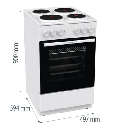 Gorenje Komfyr GE5A61WI