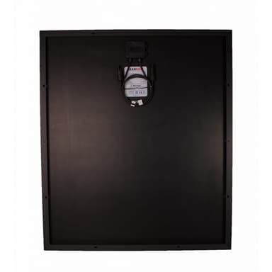SKANBATT Solcellepanel Mono 130W Sort - 885x765x30mm
