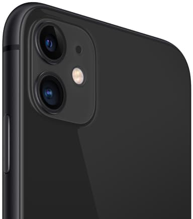 iPhone 11 smarttelefon 128 GB (sort)