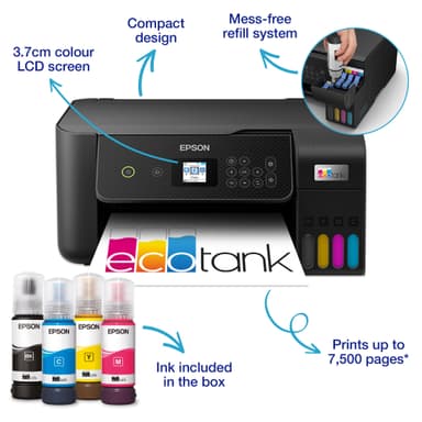 Epson EcoTank ET-2821 multifunksjonsprinter