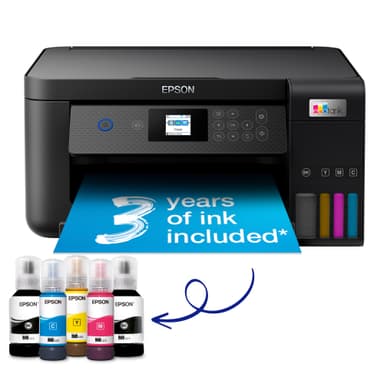Epson EcoTank ET-2850 multifunksjonsskriver C11CJ63405 (sort)