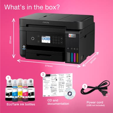 Epson EcoTank ET-3850 flerfunksjonsprinter