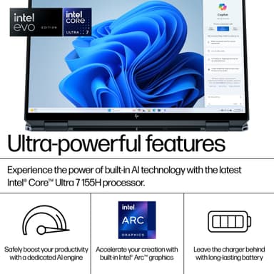 HP Spectre x360 Ultra-7/16/512GB 14" bærbar PC