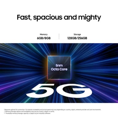 Samsung Galaxy A25 5G smarttelefon 8/256GB (gul)