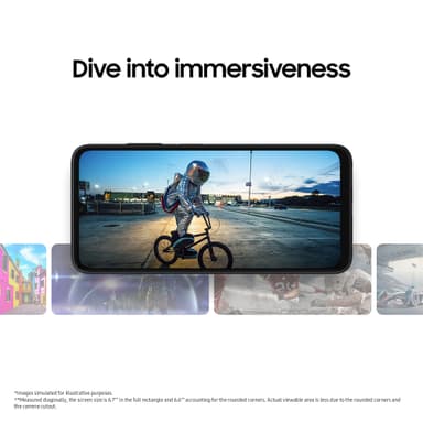 Samsung Galaxy A05s smarttelefon 4/128GB (grønn)