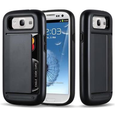 Samsung Galaxy S3 / S3 NEO Deksel Case Cover (svart)
