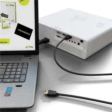 Høyhastighets HDMI™-kabel med Ethernet