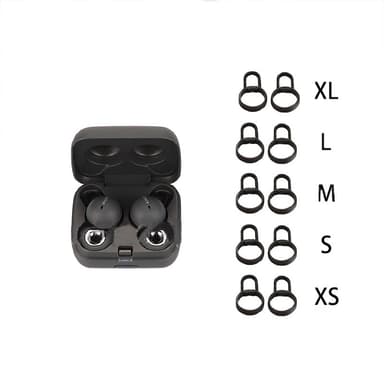 Silikon ørekroker til Sony LinkBuds WF-L900 Sort