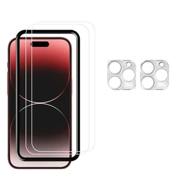 Skjermbeskytter i herdet glass for iPhone 15-serien iPhone 15
