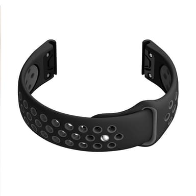 Silikonklokkerem for Garmin Fenix-serien Svart+grå