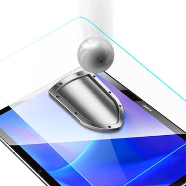 2.5D skjermbeskytter i herdet glass for iPad (2-pack) iPad 10 10,9 tommer