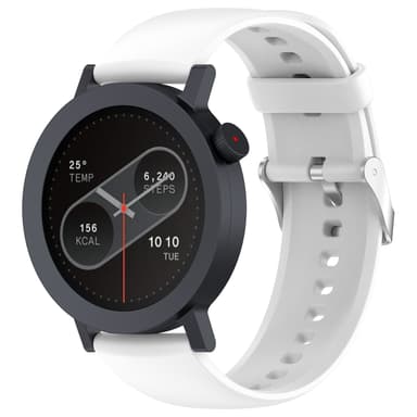 Silikonklokkerem for CMF Watch Pro 2 Hvit