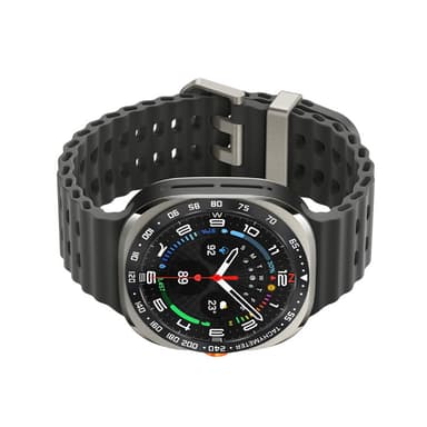 Ramme i rustfritt stål for Samsung Galaxy Watch Ultra Svart + Hvit