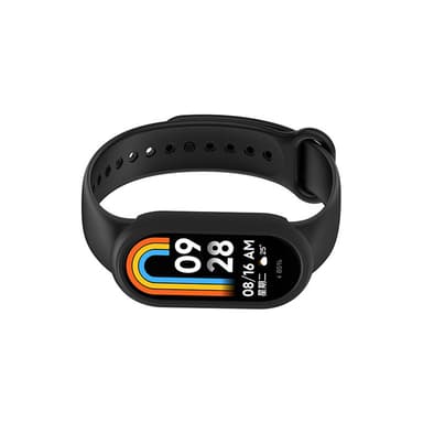 TPU-klokkeremsett for Xiaomi Smart Band 8/9 Sort