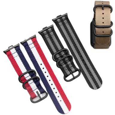 Xiaomi Mi Band 8 Pro Nylon klokkerem Sort