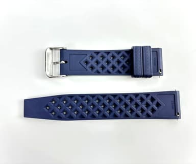Blå klokkerem for Tissot Omega Blå 22mm