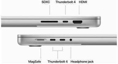 MacBook Pro 16 M3 Pro 36/512GB (sølv)
